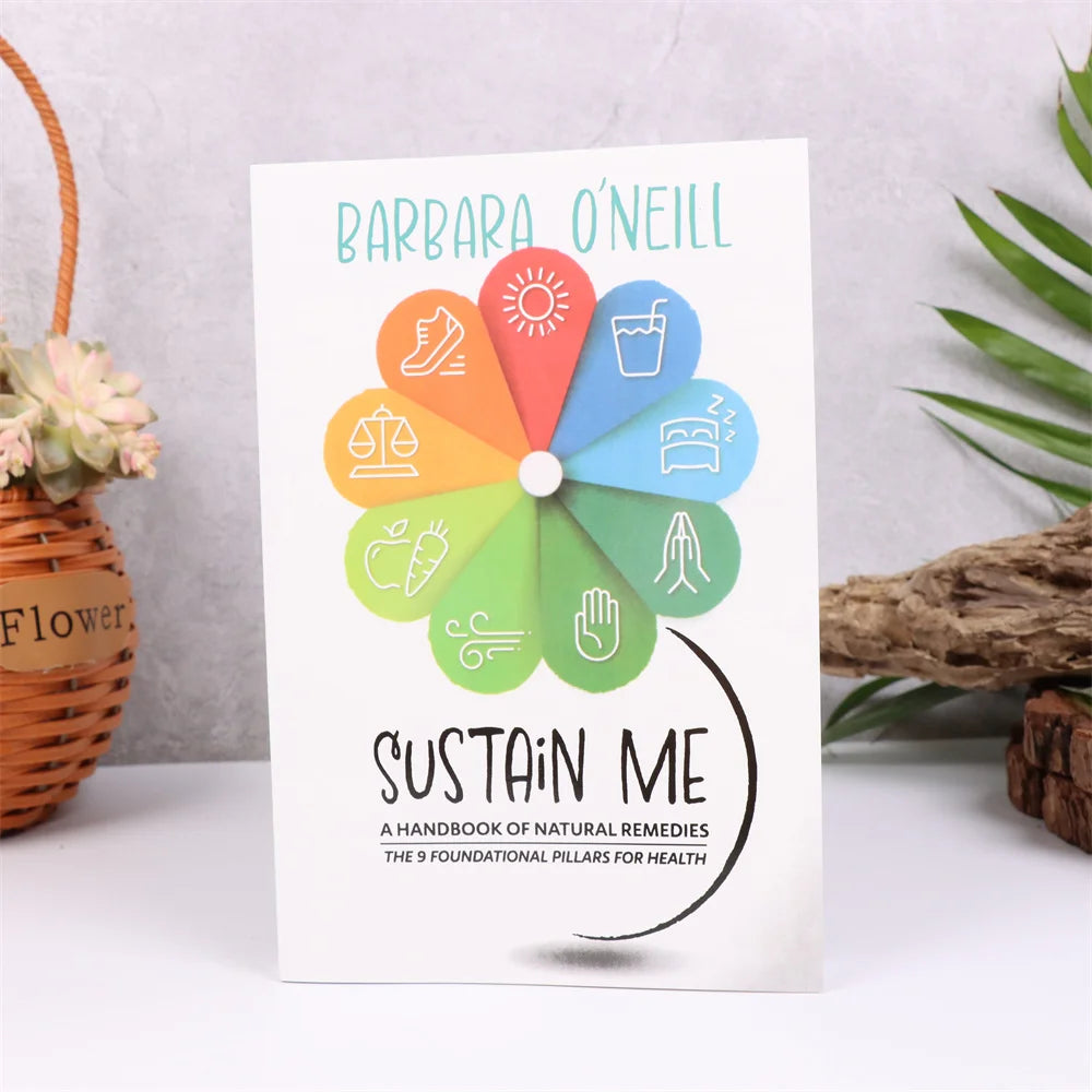 1/2 Books Sustain Me By Barbara O'Neill Natural Remedies Lost Collection A Holistic Guide to Herbal Medicine and Balanced Living