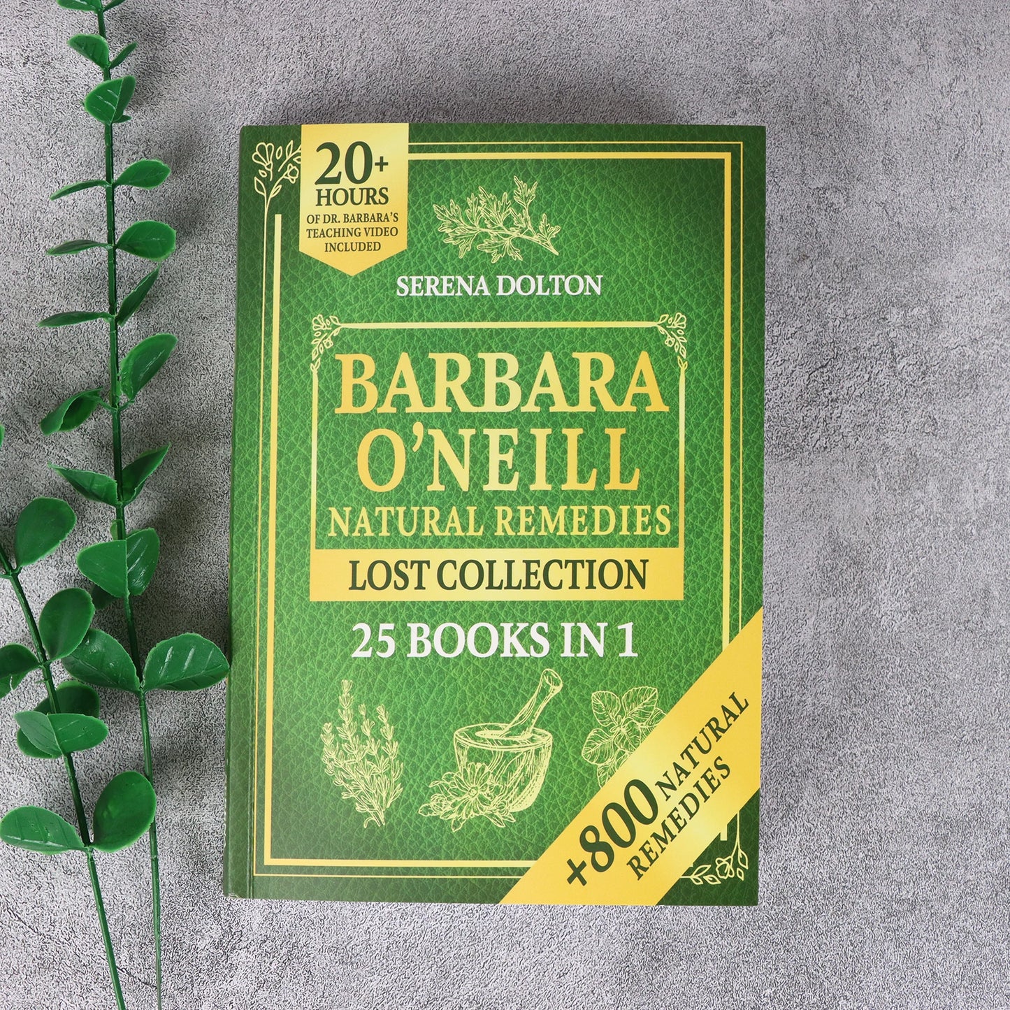 1/2 Books Sustain Me By Barbara O'Neill Natural Remedies Lost Collection A Holistic Guide to Herbal Medicine and Balanced Living